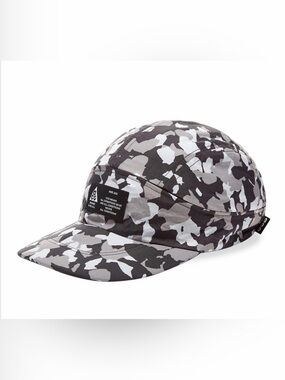 Nike ACG Tailwind Visor Snow Camo Print Cap 5 Panel Hat RARE